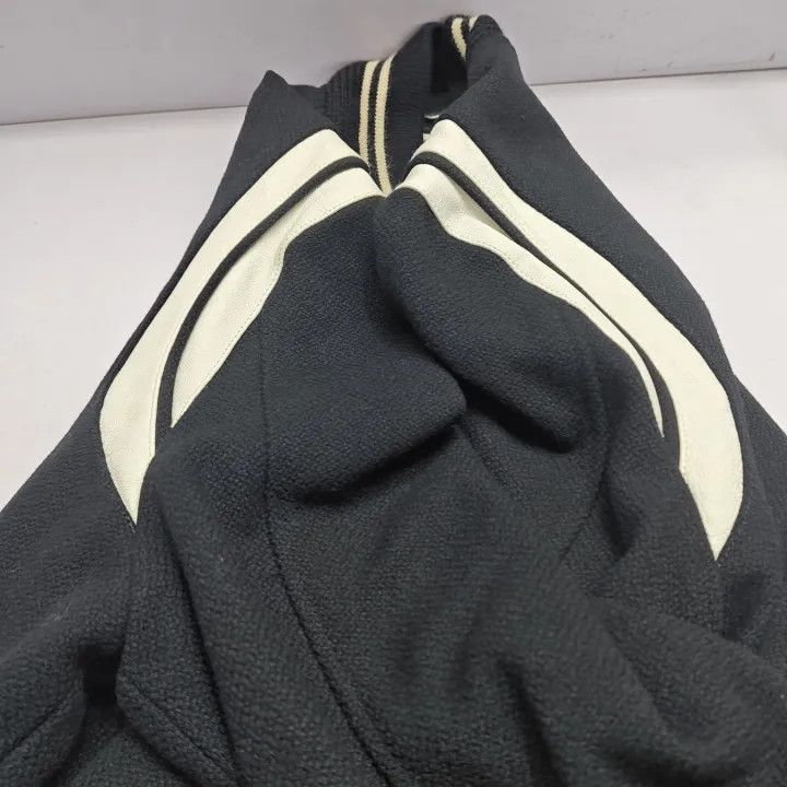 Saint Laurent Paris Saint Laurent Black Striped Baseball Jacket Size US L / EU 52-54 / 3 - 10 Thumbnail