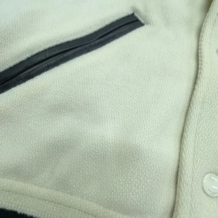 Saint Laurent Paris Saint Laurent Striped White Baseball Jacket Size US L / EU 52-54 / 3 - 9 Thumbnail