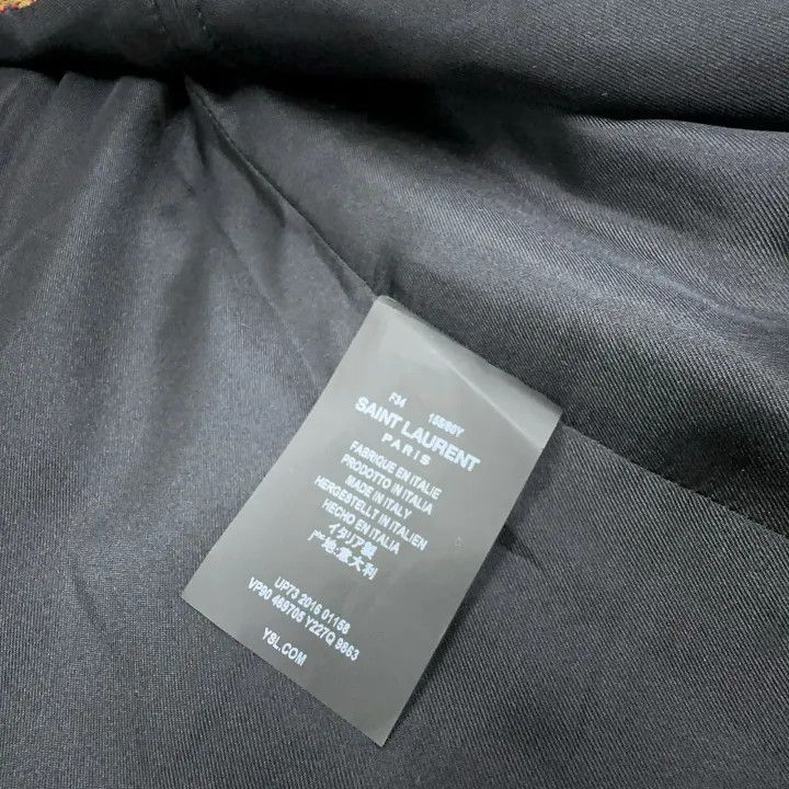 Saint Laurent Paris Saint Laurent Stylish Zipper Jacket Size US XS / EU 42 / 0 - 5 Thumbnail