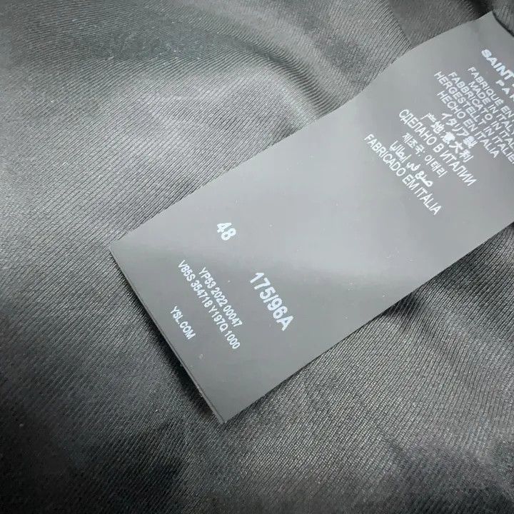 Saint Laurent Paris Saint Laurent Classic Wool Baseball Jacket Size US L / EU 52-54 / 3 - 5 Thumbnail