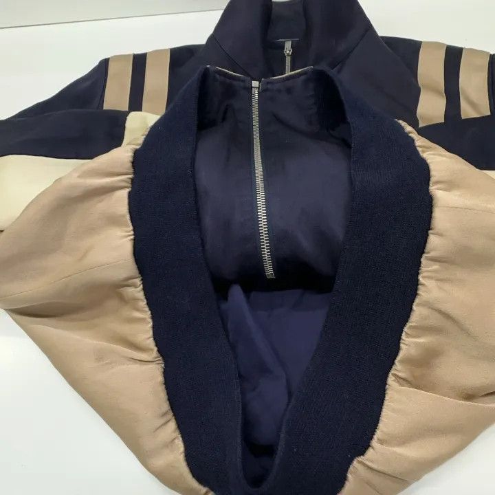 Saint Laurent Paris Saint Laurent Color-block Logo Embroidered Jacket Size US M / EU 48-50 / 2 - 11 Thumbnail