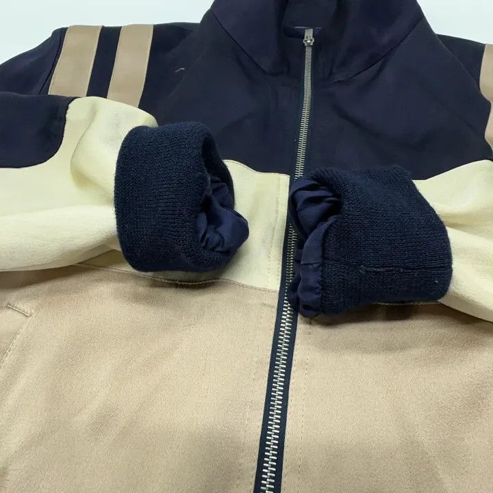 Saint Laurent Paris Saint Laurent Color-block Logo Embroidered Jacket Size US M / EU 48-50 / 2 - 10 Thumbnail