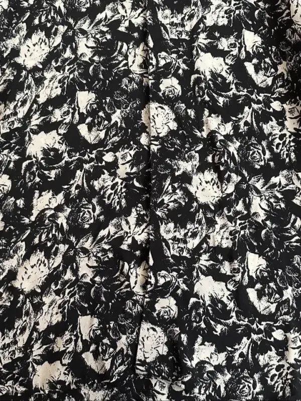 Saint Laurent Paris Saint Laurent Floral Print Long Sleeve Shirt Size US M / EU 48-50 / 2 - 8 Thumbnail