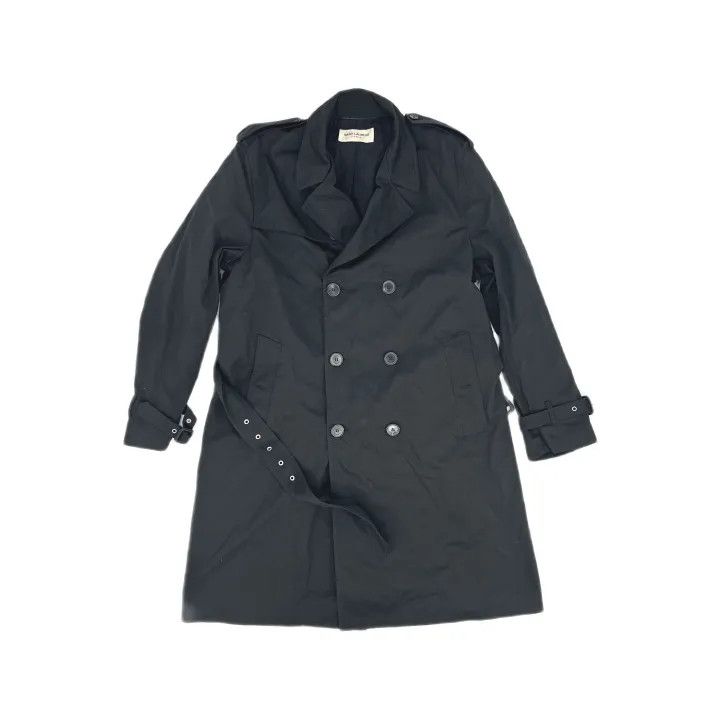 Saint Laurent Paris Saint Laurent Casual Double-Breasted Overcoat Size US L / EU 52-54 / 3 - 2 Thumbnail