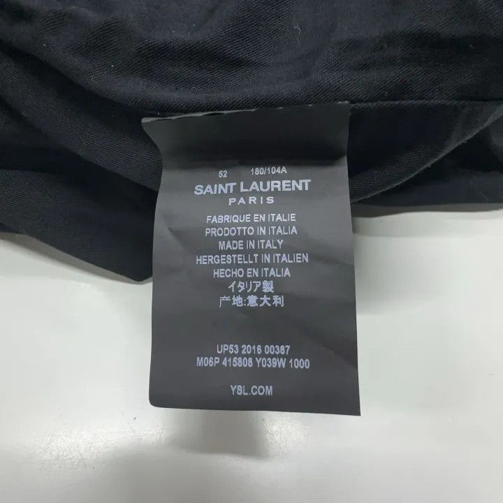 Saint Laurent Paris Saint Laurent Casual Double-Breasted Overcoat Size US L / EU 52-54 / 3 - 5 Thumbnail