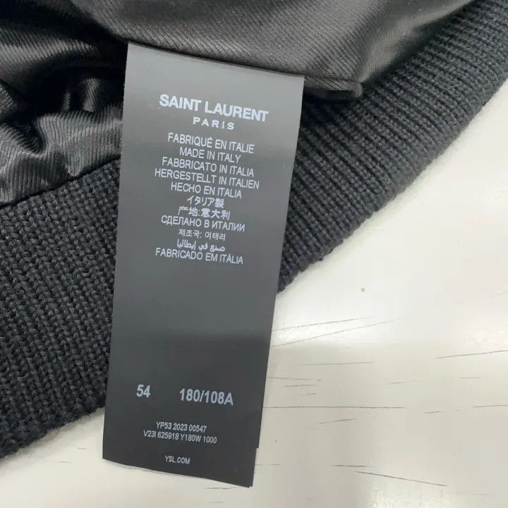Saint Laurent Paris Saint Laurent Black Casual Long Sleeve Jacket Size US XXL / EU 58 / 5 - 3 Thumbnail