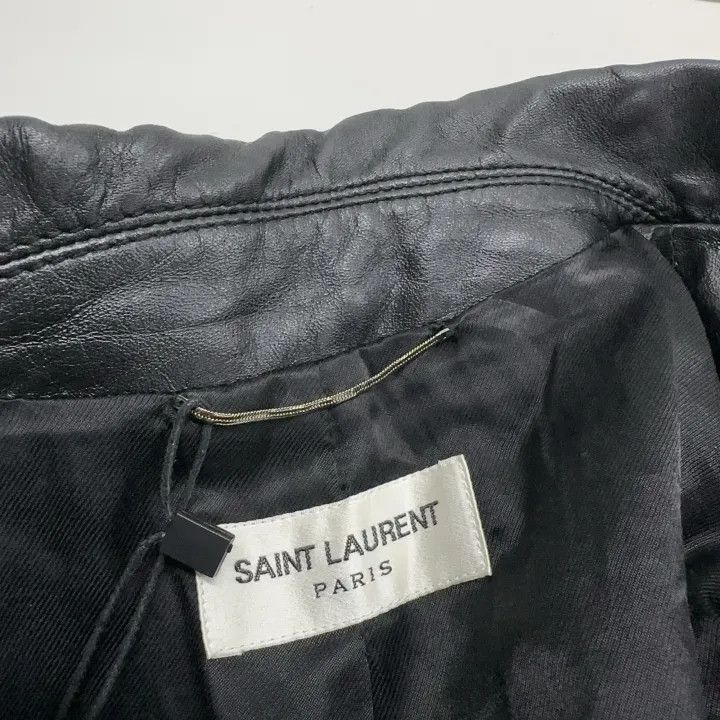 Saint Laurent Paris Saint Laurent Black Studded Leather Jacket Size US M / EU 48-50 / 2 - 5 Thumbnail