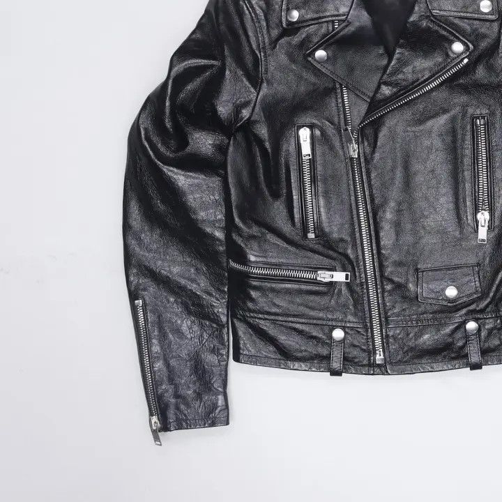 Saint Laurent Paris Yves Saint Laurent Black Casual Biker Jacket Size US S / EU 44-46 / 1 - 4 Thumbnail