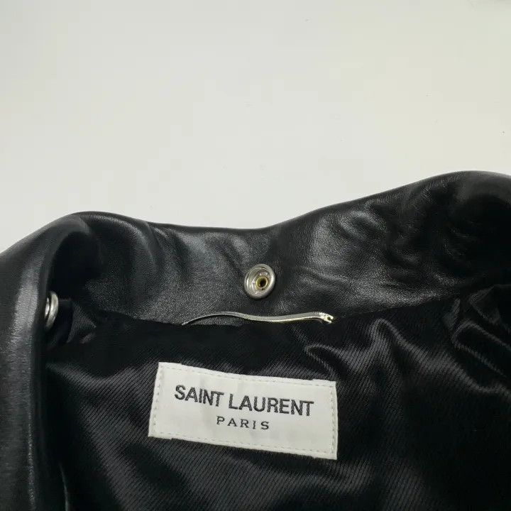 Saint Laurent Paris Saint Laurent Classic Black Zip Jacket Size US L / EU 52-54 / 3 - 3 Thumbnail