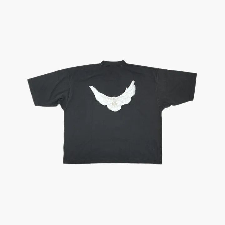 Yeezy Yeezy Logo Casual Black T-Shirt for Couples Size US XL / EU 56 / 4 - 3 Thumbnail