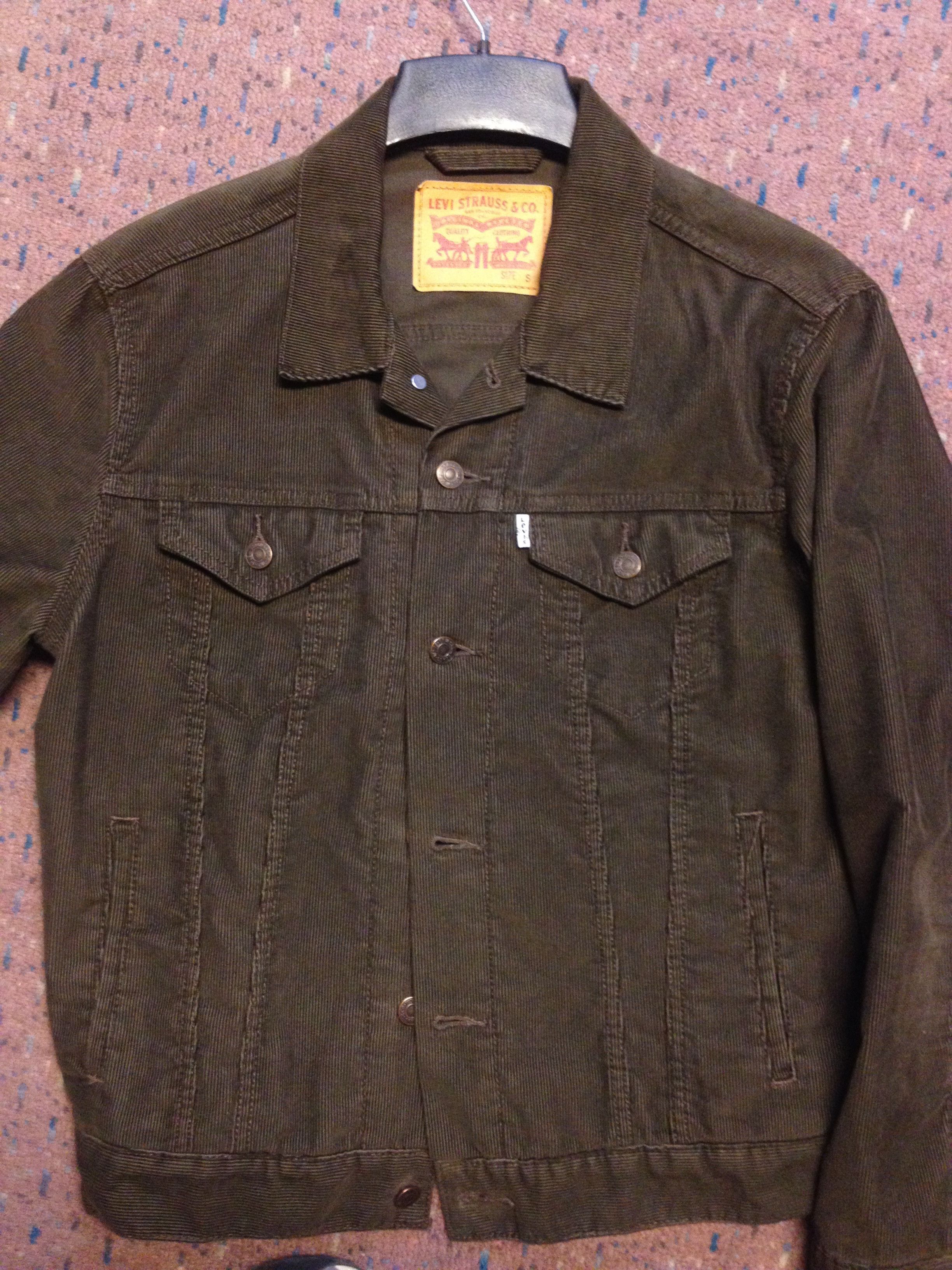 Trucker Jacket Brown Corduroy
