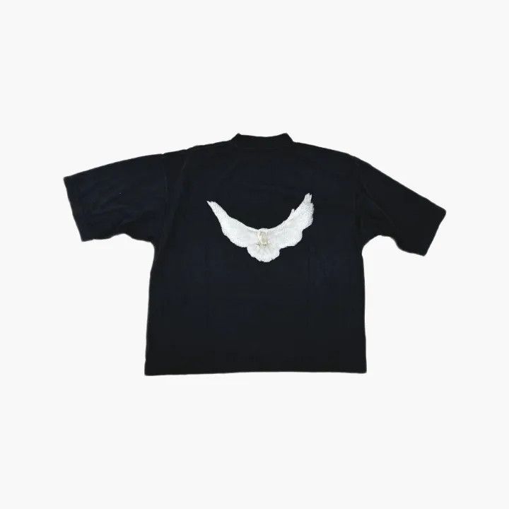 Yeezy YEEZY Casual Loose Round Neck T-shirt for Couples Size US S / EU 44-46 / 1 - 3 Thumbnail