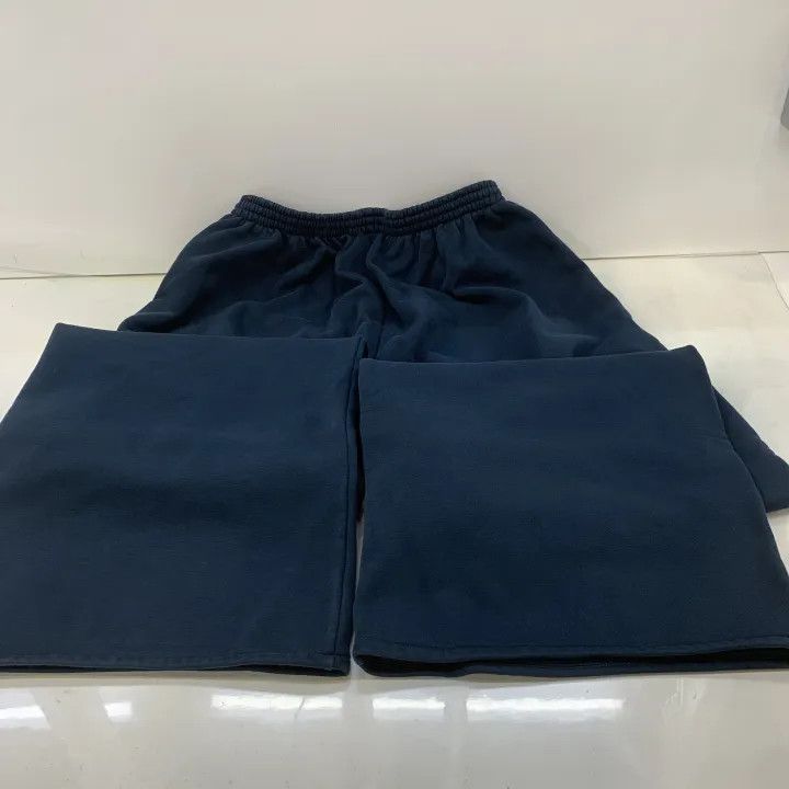 Balenciaga YEEZY x Gap x Balenciaga Dark Blue Casual Pants Size US 27 - 2 Thumbnail