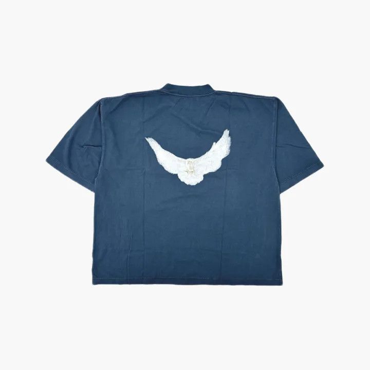 Balenciaga YEEZY x Gap x Balenciaga Dove 3/4 Sleeve Tee Size US L / EU 52-54 / 3 - 3 Thumbnail
