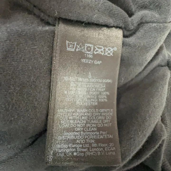 Balenciaga YEEZY x Gap x Balenciaga Logo Hoodie Black Size US L / EU 52-54 / 3 - 3 Thumbnail
