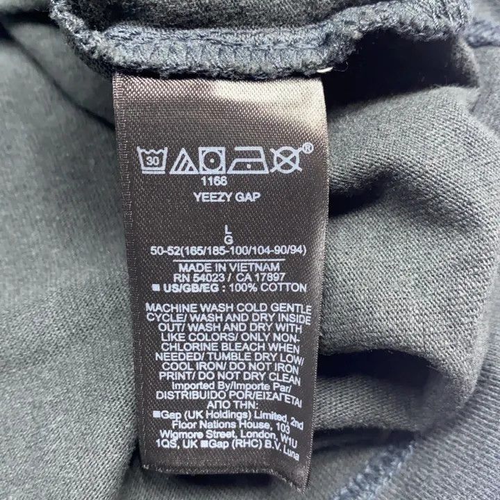 Balenciaga YEEZY x Gap x Balenciaga Long Sleeve T-Shirt Size US L / EU 52-54 / 3 - 5 Thumbnail