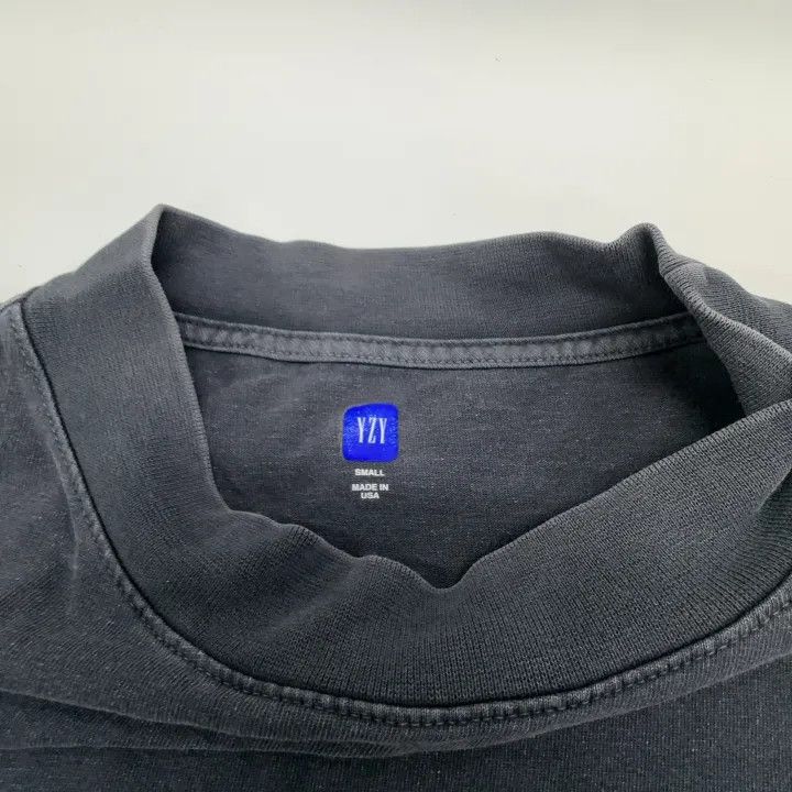 Balenciaga YEEZY x Gap x Balenciaga Washed Black Tee Size US S / EU 44-46 / 1 - 4 Thumbnail
