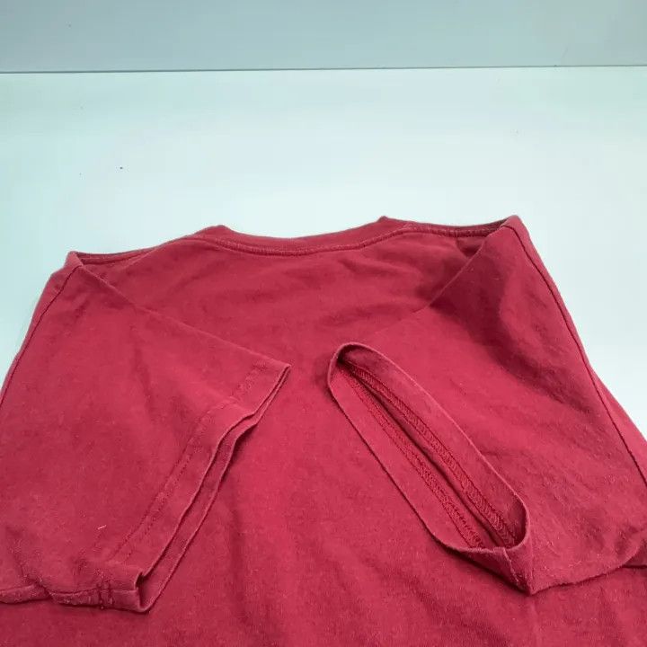 Balenciaga Balenciaga Red Logo Short Sleeve T-Shirt Size US L / EU 52-54 / 3 - 12 Thumbnail