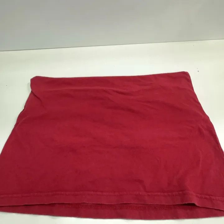 Balenciaga Balenciaga Red Logo Short Sleeve T-Shirt Size US L / EU 52-54 / 3 - 9 Thumbnail