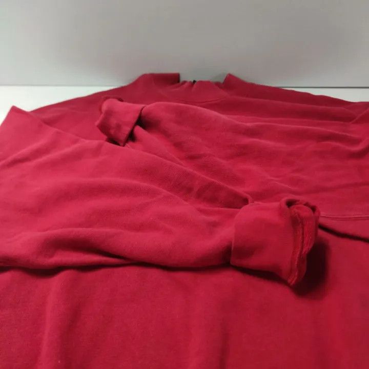 Balenciaga Balenciaga Logo Embroidered Long Sleeve T-Shirt Size US L / EU 52-54 / 3 - 6 Thumbnail