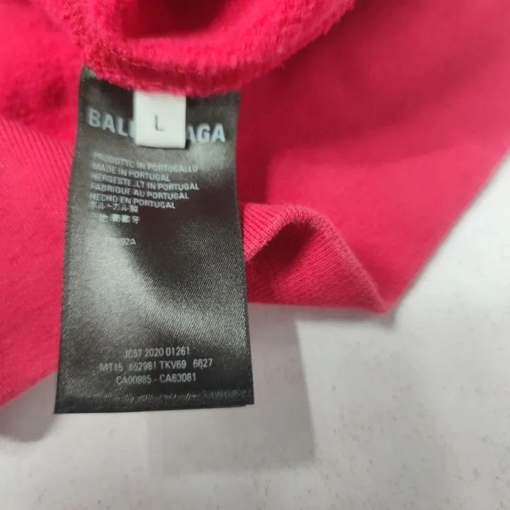 Balenciaga Balenciaga Logo Embroidered Long Sleeve T-Shirt Size US L / EU 52-54 / 3 - 4 Thumbnail