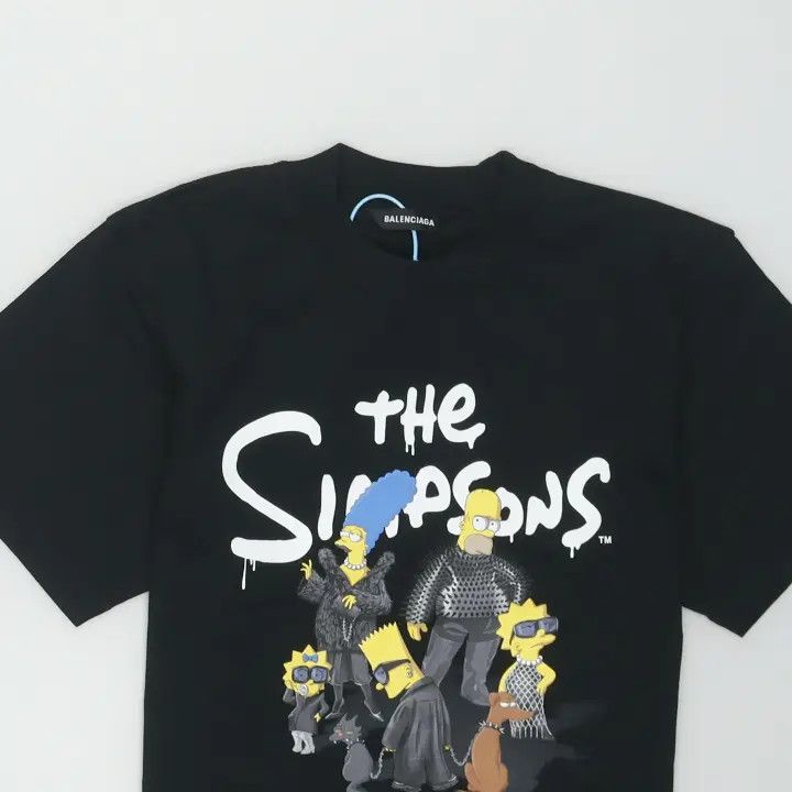 Balenciaga Balenciaga x The Simpsons Kids Short Sleeve T-Shirt Size US M / EU 48-50 / 2 - 3 Thumbnail