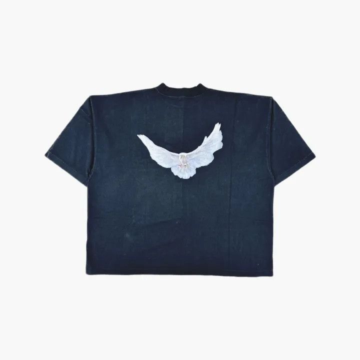 Balenciaga YEEZY x Gap x Balenciaga Washed Black Tee Size US XXL / EU 58 / 5 - 3 Thumbnail