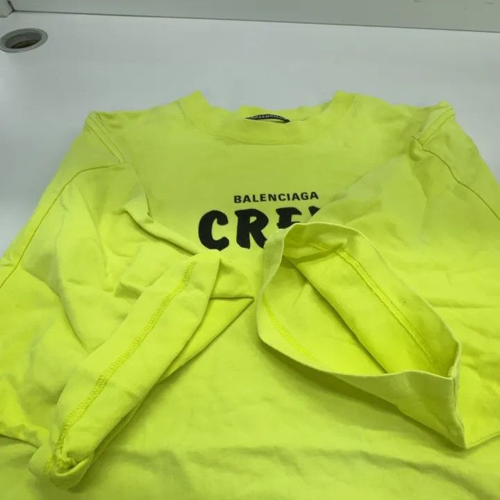Balenciaga Balenciaga Crew Logo Print Short Sleeve T-Shirt Size US S / EU 44-46 / 1 - 8 Thumbnail
