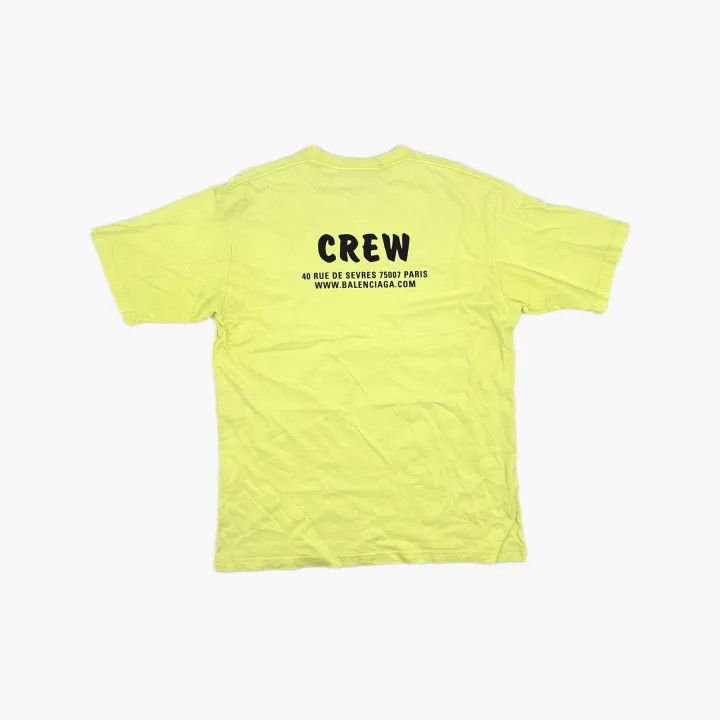 Balenciaga Balenciaga Crew Logo Print Short Sleeve T-Shirt Size US S / EU 44-46 / 1 - 3 Thumbnail