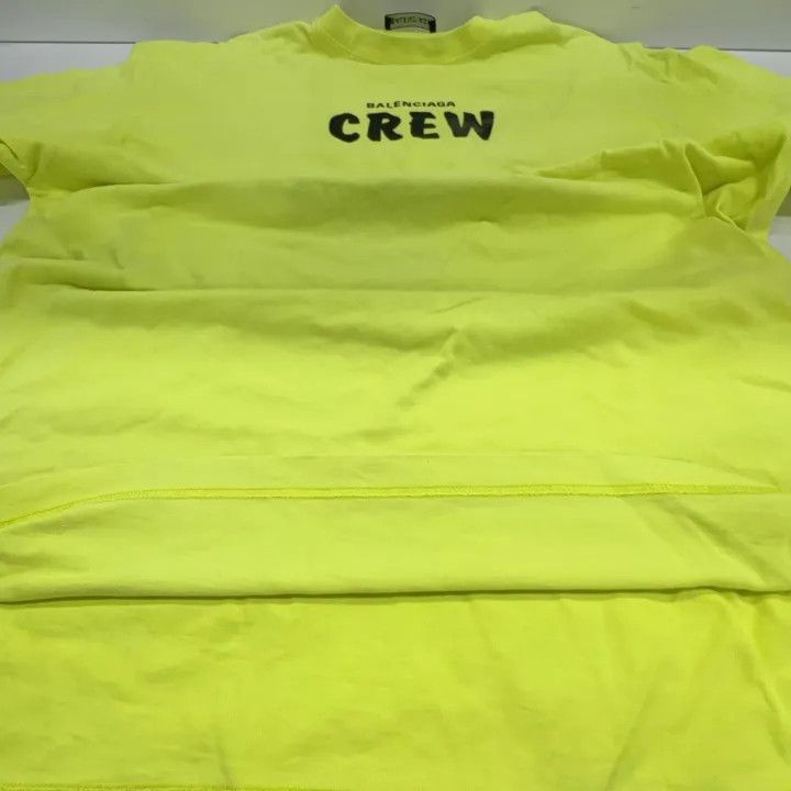 Balenciaga Balenciaga Crew Logo Print Short Sleeve T-Shirt Size US S / EU 44-46 / 1 - 7 Thumbnail