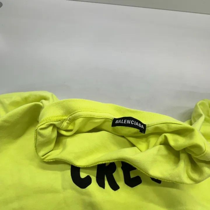Balenciaga Balenciaga Crew Logo Print Short Sleeve T-Shirt Size US S / EU 44-46 / 1 - 6 Thumbnail