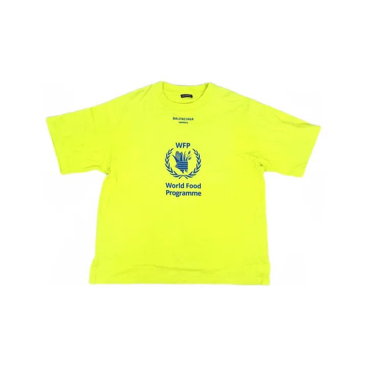 Balenciaga Balenciaga Logo Print Round Neck T-Shirt Size US M / EU 48-50 / 2 - 2 Thumbnail