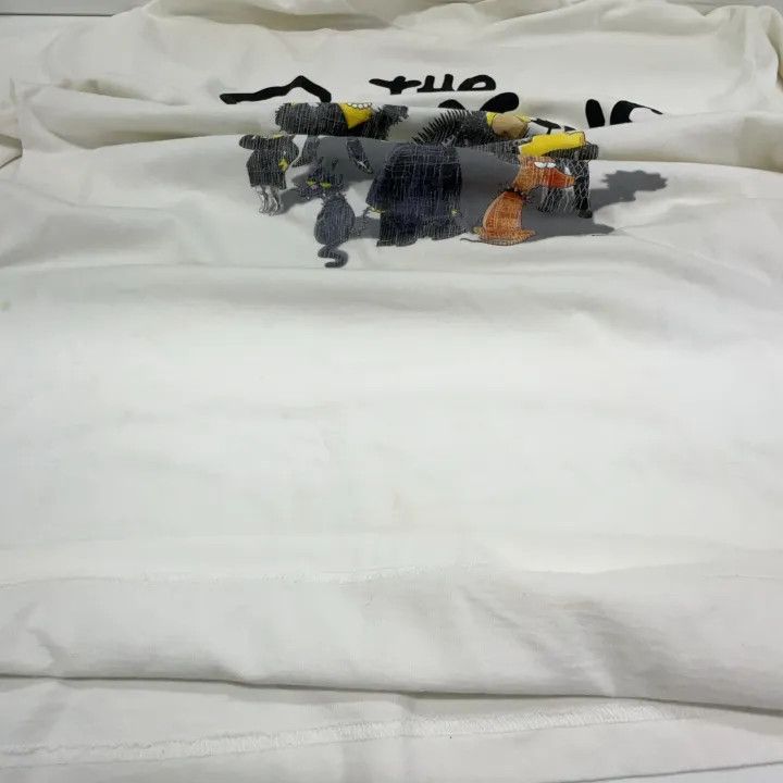 Balenciaga Balenciaga FW21 White Printed T-Shirt Size US S / EU 44-46 / 1 - 9 Thumbnail