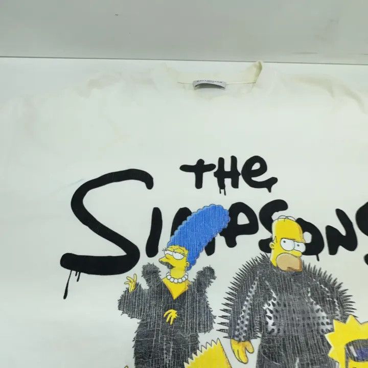Balenciaga Balenciaga FW21 White Printed T-Shirt Size US S / EU 44-46 / 1 - 8 Thumbnail