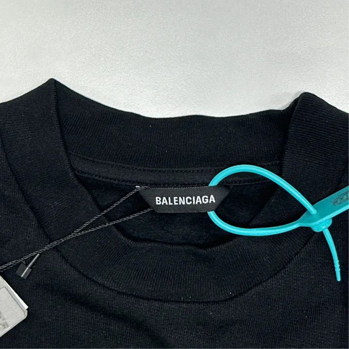 Balenciaga Balenciaga SS24 Hulk Graphic Black Sweatshirt Size US M / EU 48-50 / 2 - 4 Thumbnail