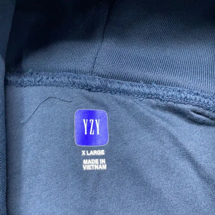 Balenciaga YEEZY x Gap x Balenciaga Hoodie in Dark Blue Size US XL / EU 56 / 4 - 4 Thumbnail
