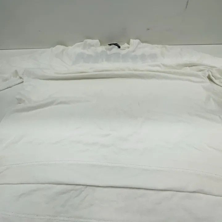 Balenciaga Balenciaga Solid White Short Sleeve T-Shirt Size US L / EU 52-54 / 3 - 7 Thumbnail