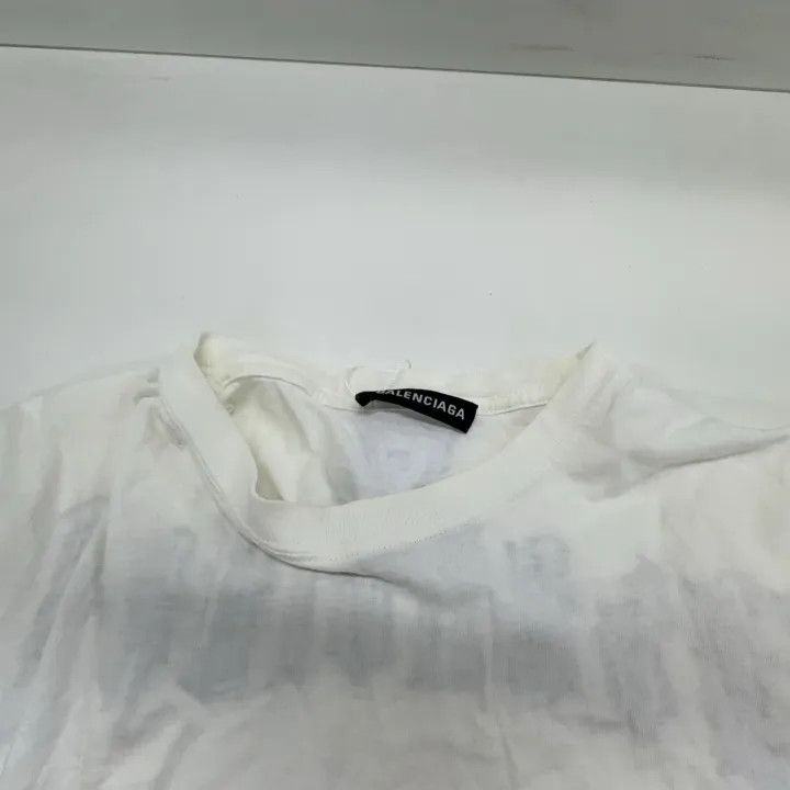 Balenciaga Balenciaga Solid White Short Sleeve T-Shirt Size US L / EU 52-54 / 3 - 6 Thumbnail
