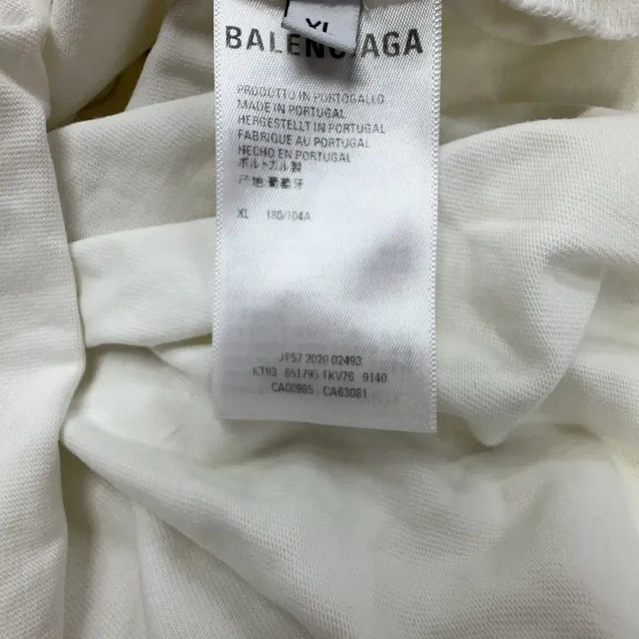 Balenciaga Balenciaga Glow-in-the-Dark Smiley Face T-Shirt Size US XL / EU 56 / 4 - 4 Thumbnail