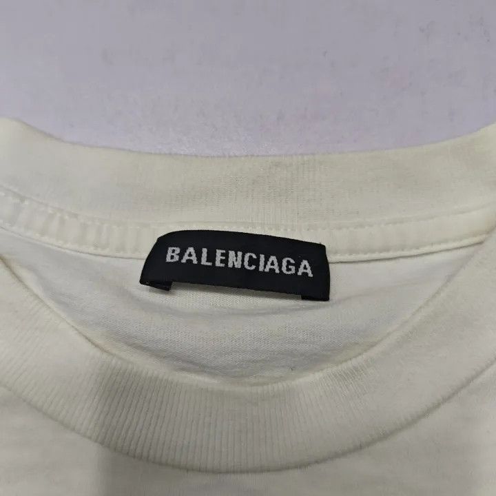 Balenciaga Balenciaga Rainbow Logo Short Sleeve T-Shirt Size US M / EU 48-50 / 2 - 2 Thumbnail
