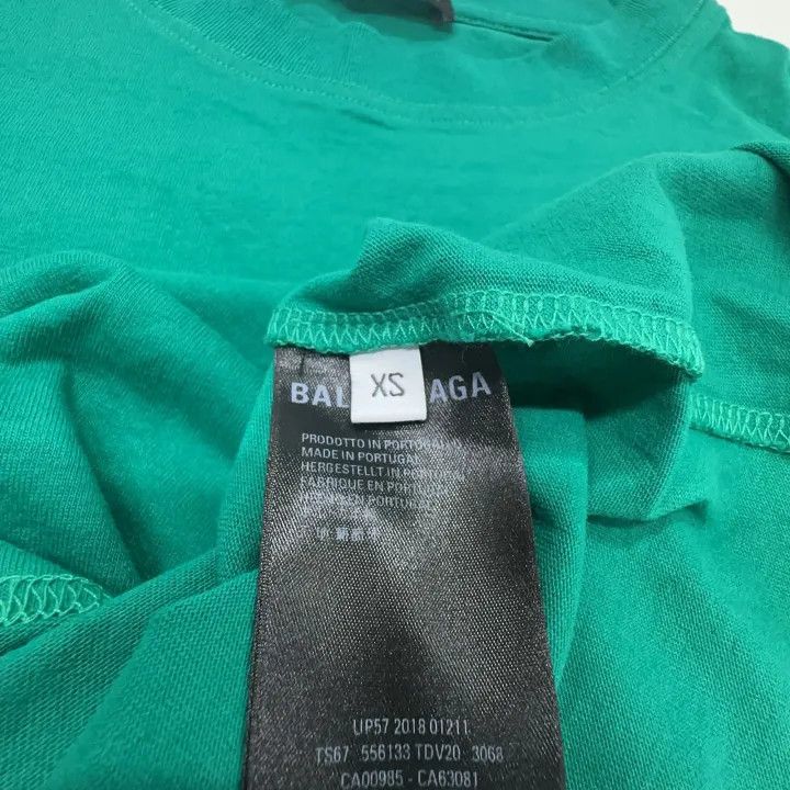 Balenciaga Balenciaga Letter Print Short Sleeve T-shirt Size US XS / EU 42 / 0 - 3 Thumbnail