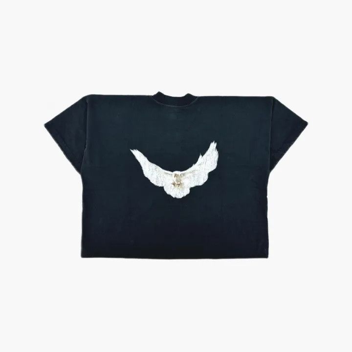 Balenciaga Yeezy Gap Balenciaga Black Logo T-Shirt Size US L / EU 52-54 / 3 - 3 Thumbnail
