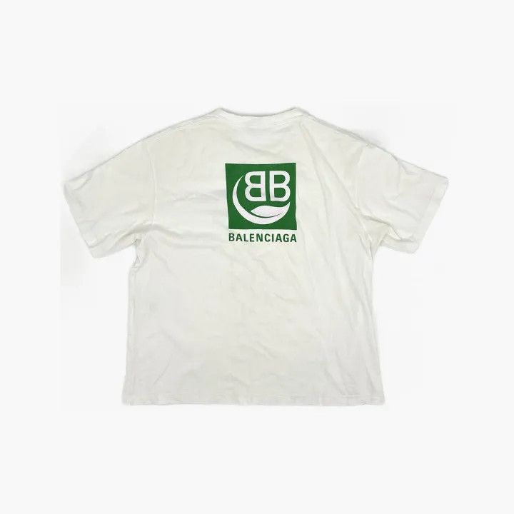 Balenciaga Balenciaga Logo Eco Short Sleeve T-Shirt Size US XL / EU 56 / 4 - 3 Thumbnail