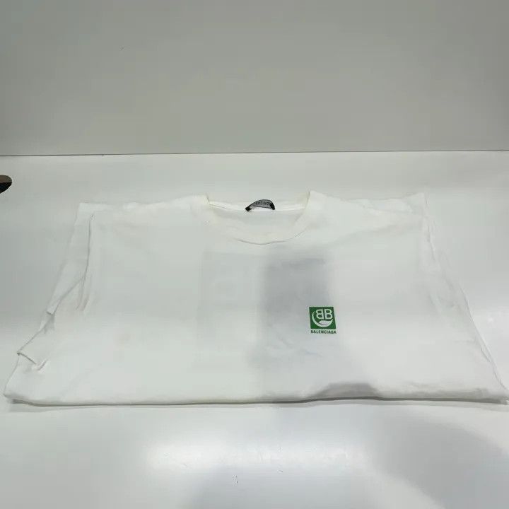 Balenciaga Balenciaga Logo Eco Short Sleeve T-Shirt Size US XL / EU 56 / 4 - 9 Thumbnail