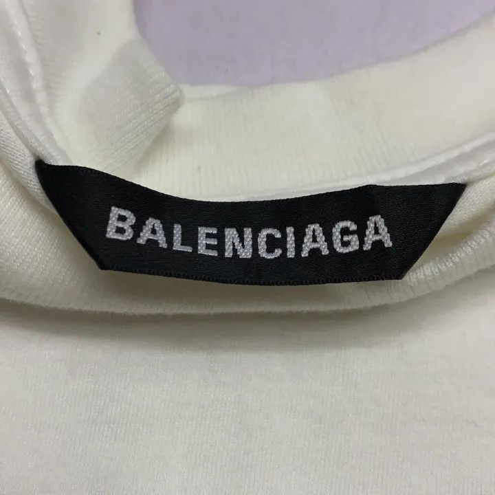 Balenciaga Balenciaga Logo Print Short Sleeve T-Shirt Size US XS / EU 42 / 0 - 4 Thumbnail