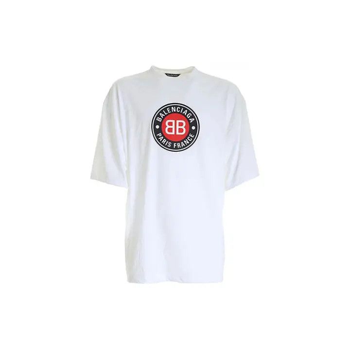 Balenciaga Balenciaga Logo Print Short Sleeve T-Shirt Size US XS / EU 42 / 0 - 2 Thumbnail