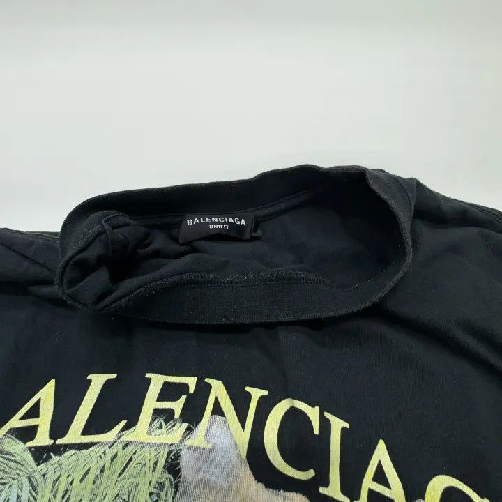 Balenciaga Balenciaga SS22 Tiger Print Short Sleeve T-Shirt Size US M / EU 48-50 / 2 - 7 Thumbnail