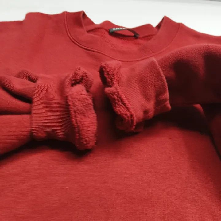 Balenciaga Balenciaga Logo Print Pullover Sweatshirt Size US M / EU 48-50 / 2 - 12 Thumbnail