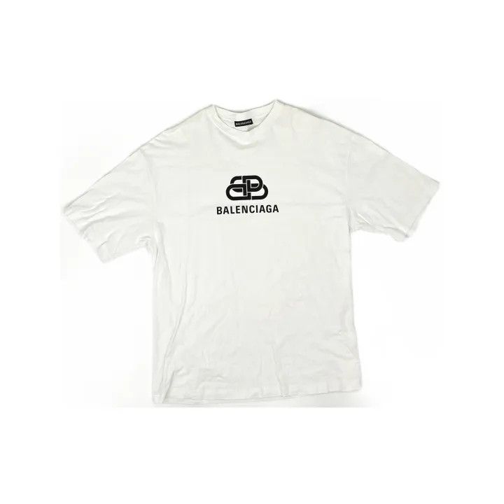 Balenciaga Balenciaga Classic Logo White T-shirt for Men Size US S / EU 44-46 / 1 - 2 Thumbnail