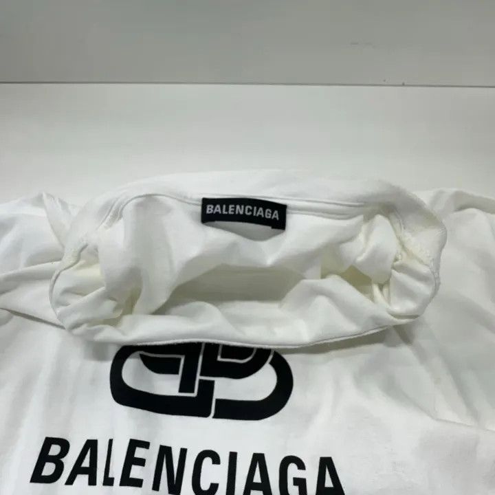 Balenciaga Balenciaga Classic Logo White T-shirt for Men Size US S / EU 44-46 / 1 - 8 Thumbnail